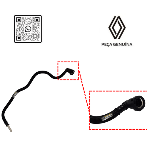 RN 28873R 118728873R MANGUEIRA DO RESPIRO DE OLEO 1.0 H5D1.3 16V H5H CAPDUSORO - 3